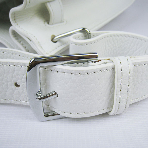 Replica Hermes Jypsiere 34 Togo Leather Messenger Bag White H2804 - 1:1 Copy - Click Image to Close